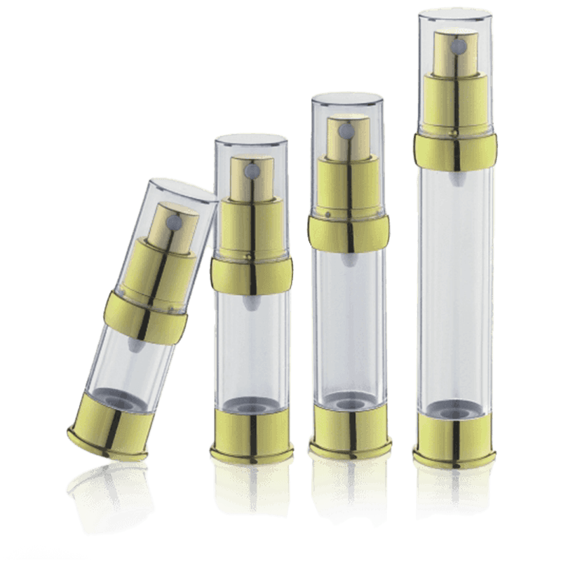 10ML-30ML Minimalistická cestovná Airless fľaša-HS-005A