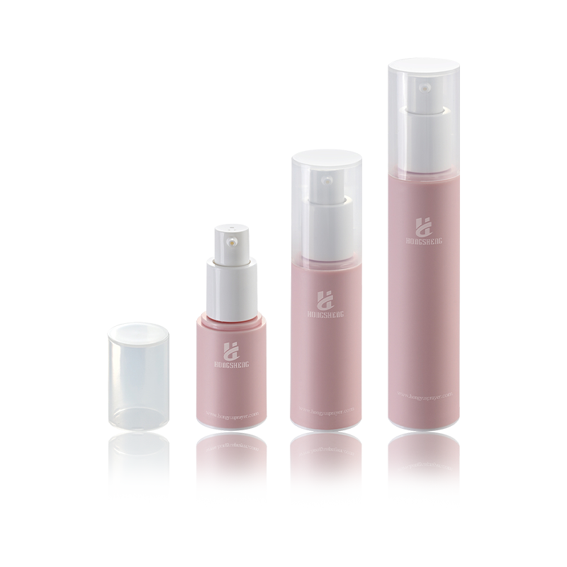 15ML 30ML 50ML Svetloružový dávkovač prázdneho zvlhčovača s pumpičkou Airless Bottle-HS-013C