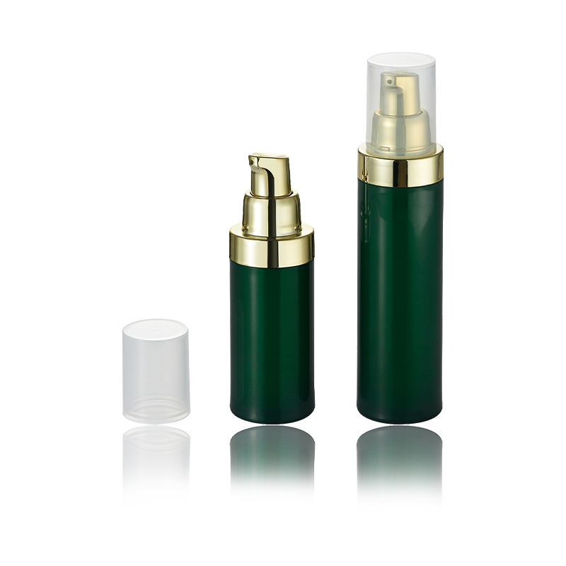 30ML 50ML Zelený matný Airless zásobník na fľaše HS-029B
