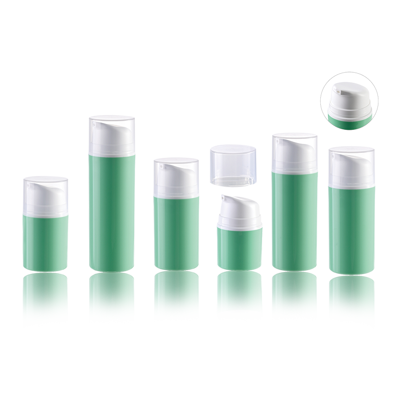 HS-037B Ekologické kozmetické vákuové sérum Plastové fľaštičky s bezvzduchovou pumpou na krémy a mlieka