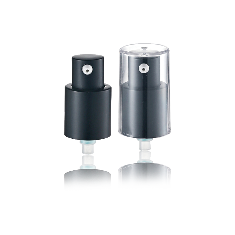 Čierna tlačná hlavica kozmetickej pumpy Distribútor tekutín- HY17A-01
