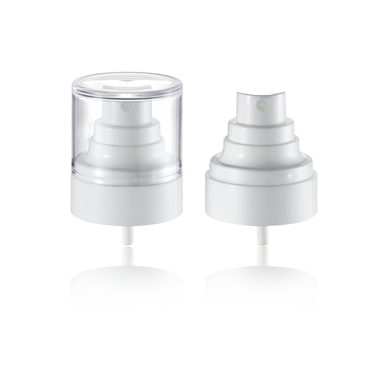Jednoduchý biely kozmetický distribútor tekutín-HY24B-58